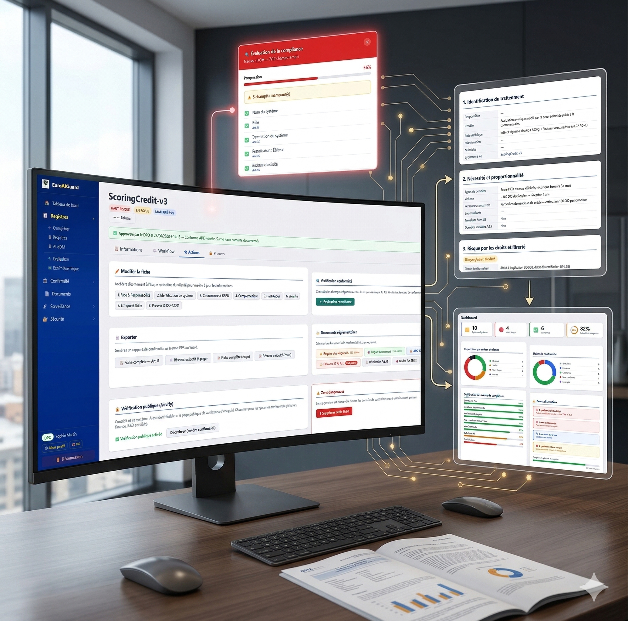 EuroAIGuard Dashboard